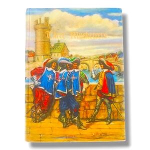 Alexandre Dumas THE THREE MUSKETEERS  Illustrated Junior Library edition Book